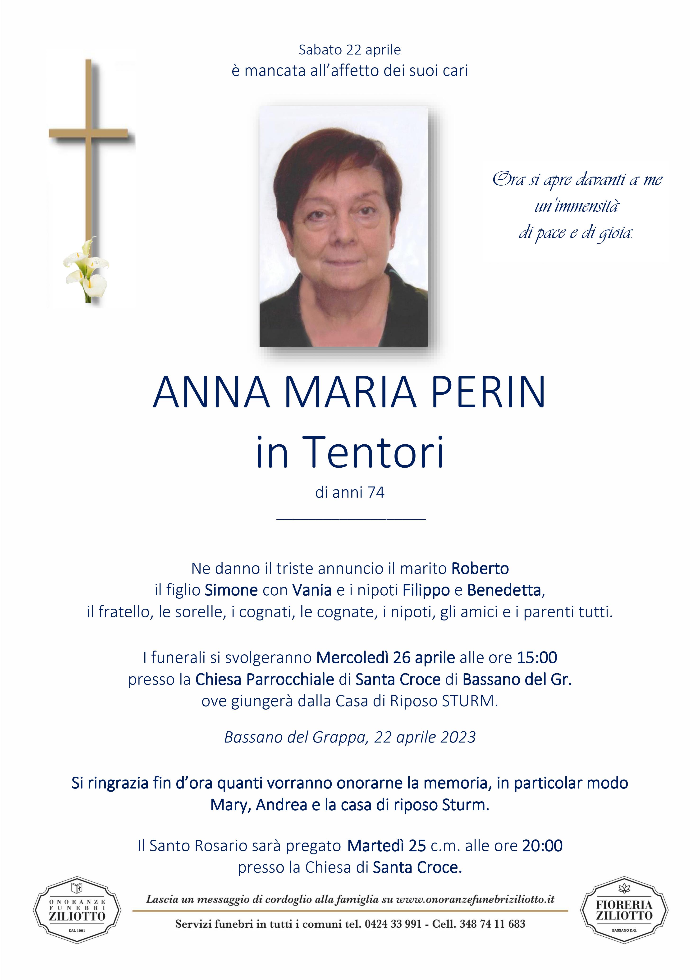 Anna Maria Perin - 74 anni - Bassano del Grappa