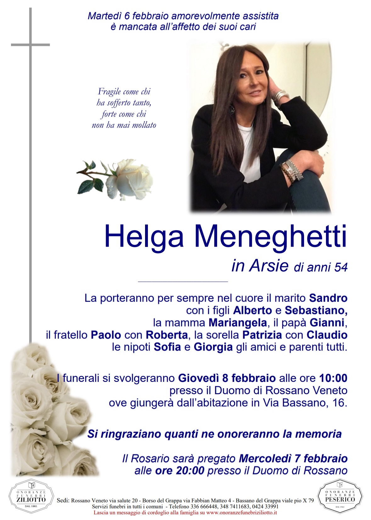 Helga Meneghetti - 54 anni - Rossano Veneto